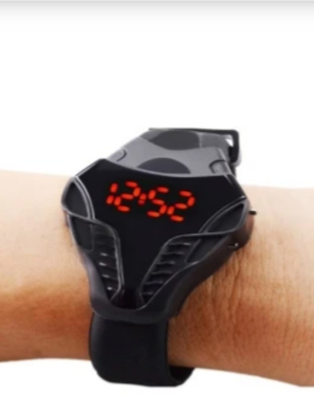 NWOT-Black Electronic Watch-Tracker Digital Wristwatch. - Picture 3 of 3